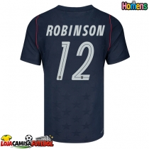 Camisa de Futebol Estados Unidos Miles Robinson #12 Equipamento Secundário Mundo 2026 Manga Curta